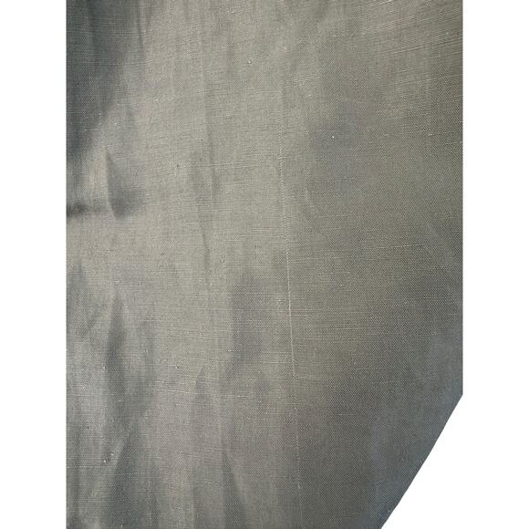 Cambio Pants Gray Basic Casual‎ Linen Blend Relaxed Cropped Pants Size 10 - Picture 10 of 15